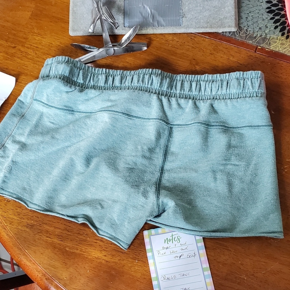 Bright blue shorts lulu lemon shorts size 6